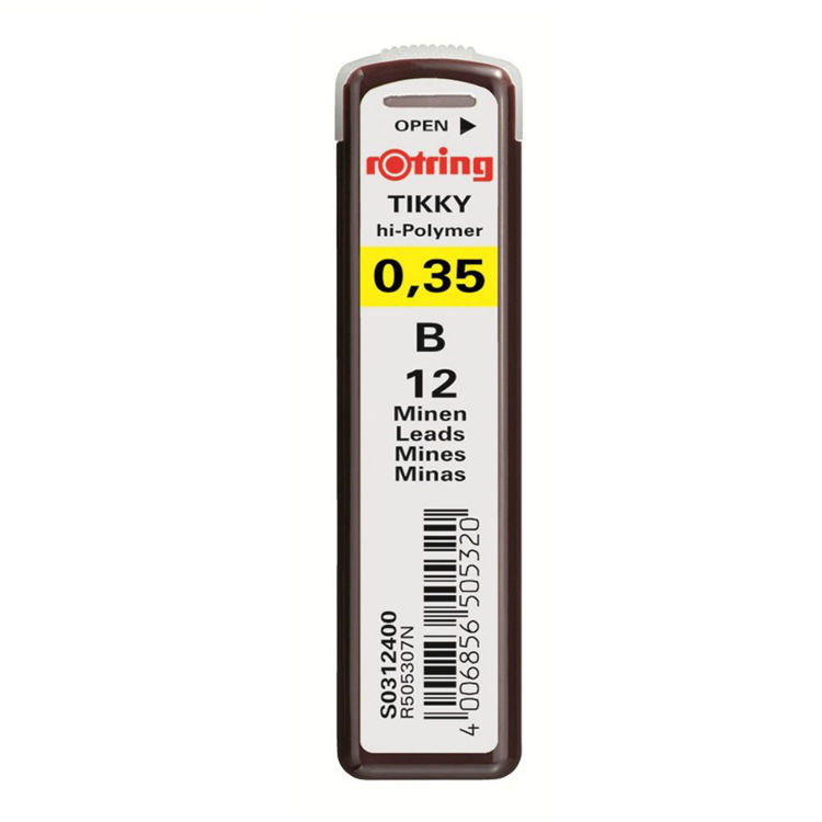 Picture of 5337 REFILL LEADS TIKKY HI-POLYMER 0.35MM HB